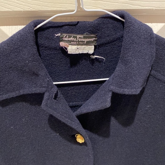 Salvatore Ferragamo oversized wool jacket - Picture 3 of 3